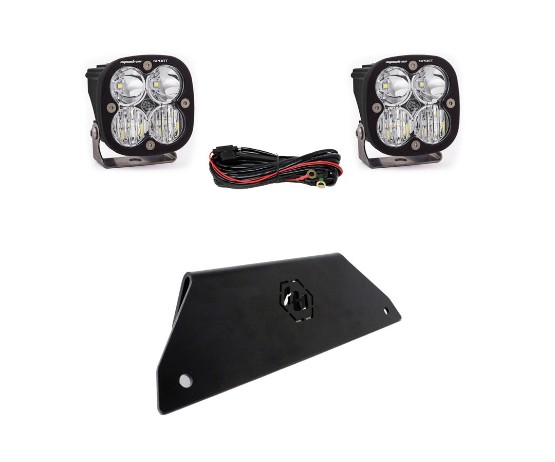 Polaris RZR Pro XP Lower Bumper LED Light Kit Sport D/C Baja Design