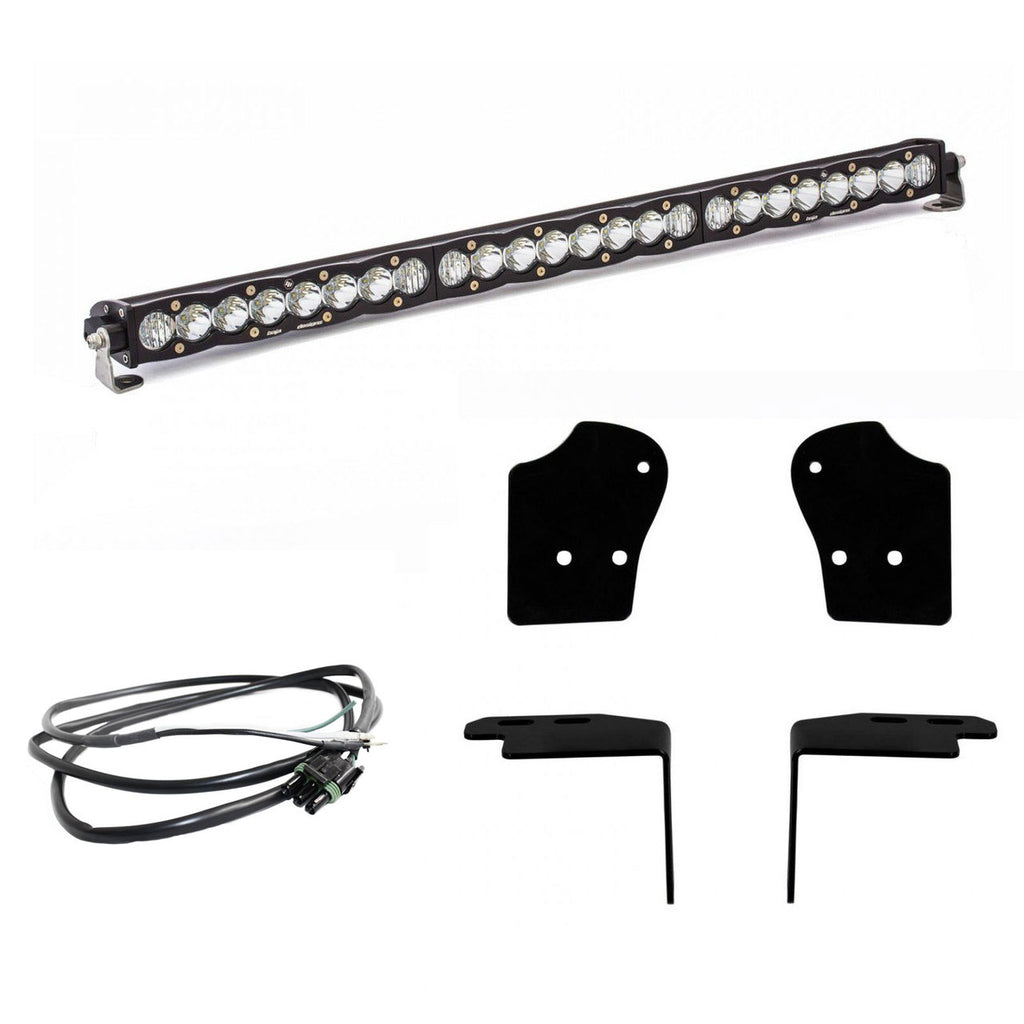 Raptor 30 Inch Grille LED Light Bar Kit 2017 Ford Raptor S8 Series Baja Designs