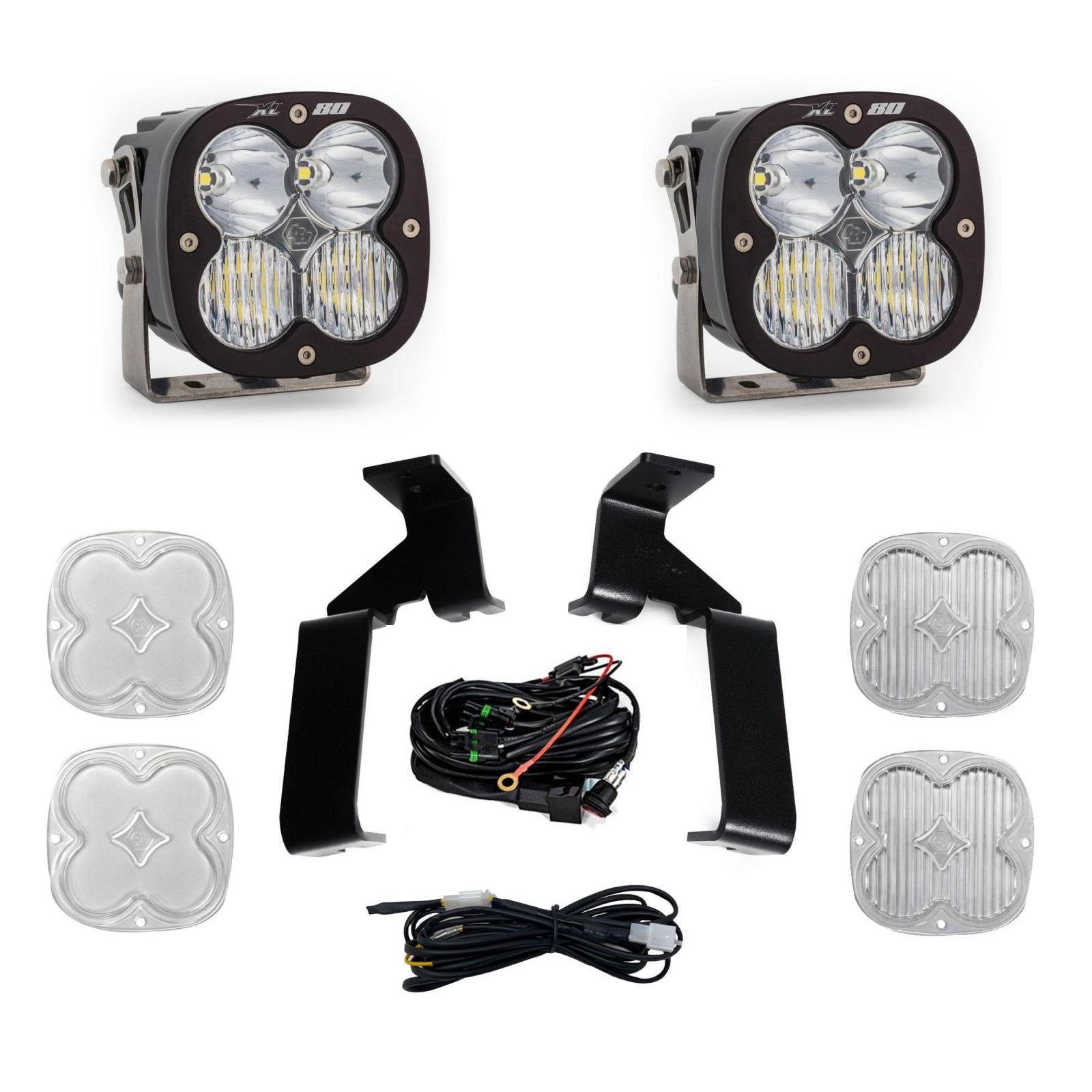 XL 80 A-Pillar Kit fits 21 Ford Raptor Baja Designs