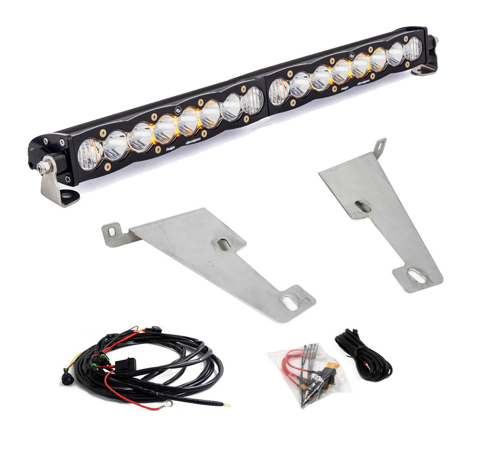 2022 Toyota Tundra 20 Inch S8 Behind Bumper Kit Clear Baja Designs