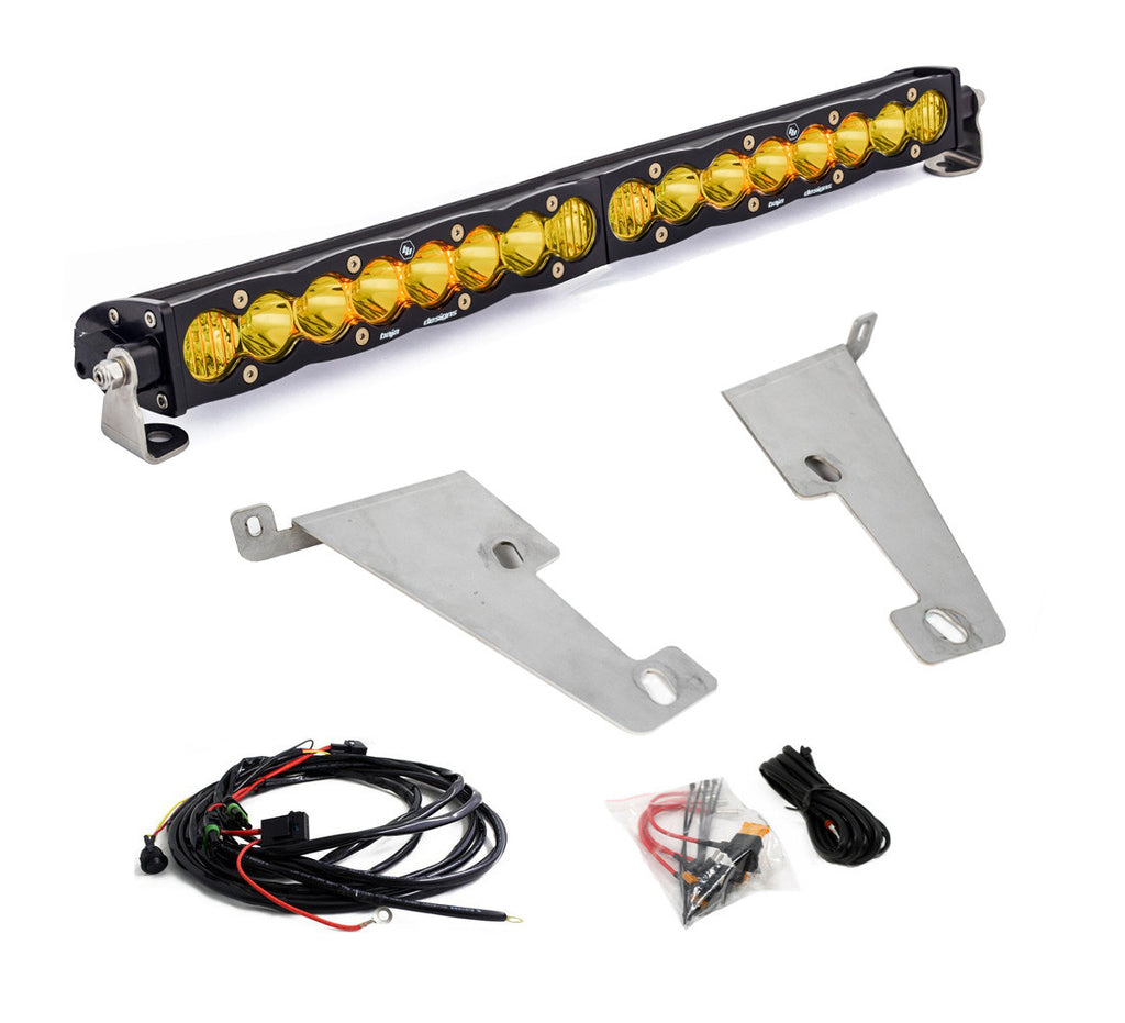 2022 Toyota Tundra 20 Inch S8 Behind Bumper Kit Amber Non-Hybrid