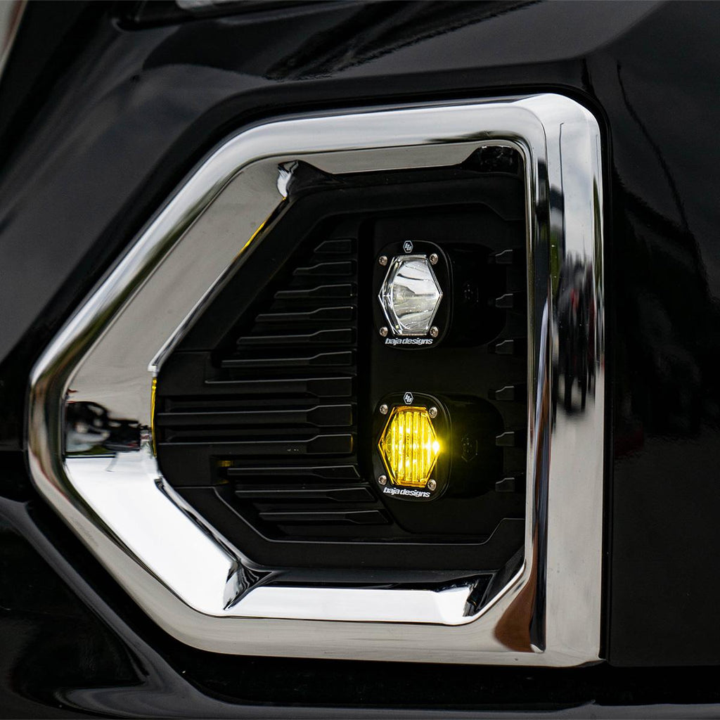 GMC 1500 (19-On) Clear Spot/Baja Amber W/C FPK Baja Designs