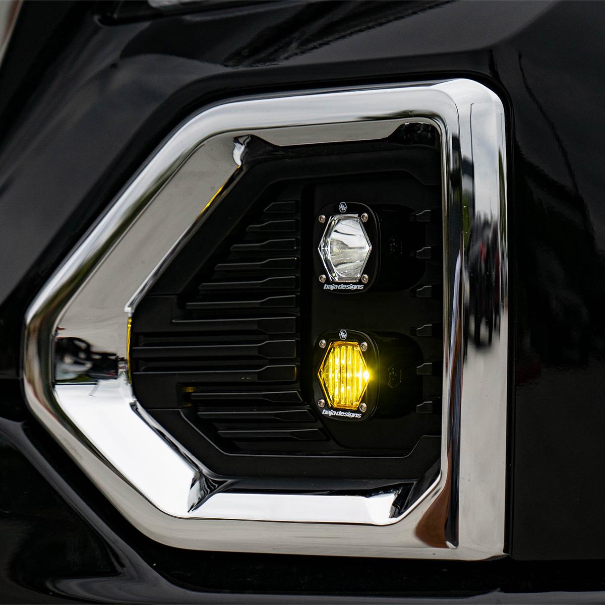GMC 1500 (19-On) Clear Spot/Baja Amber W/C FPK Baja Designs