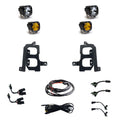GMC 1500 (19-On) Clear Spot/Baja Amber W/C FPK Baja Designs