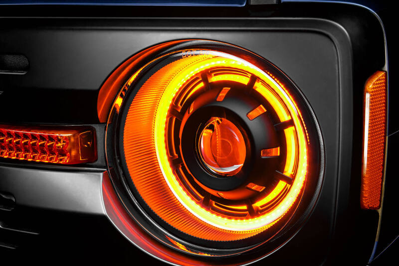 Oracle 2021+ Ford Bronco Oculus Bi-LED Projector Headlights - ColorSHIFT LED