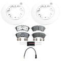 Power Stop 2020 Ford Transit-150 Rear Z36 Coated Truck & Tow Brake Kit