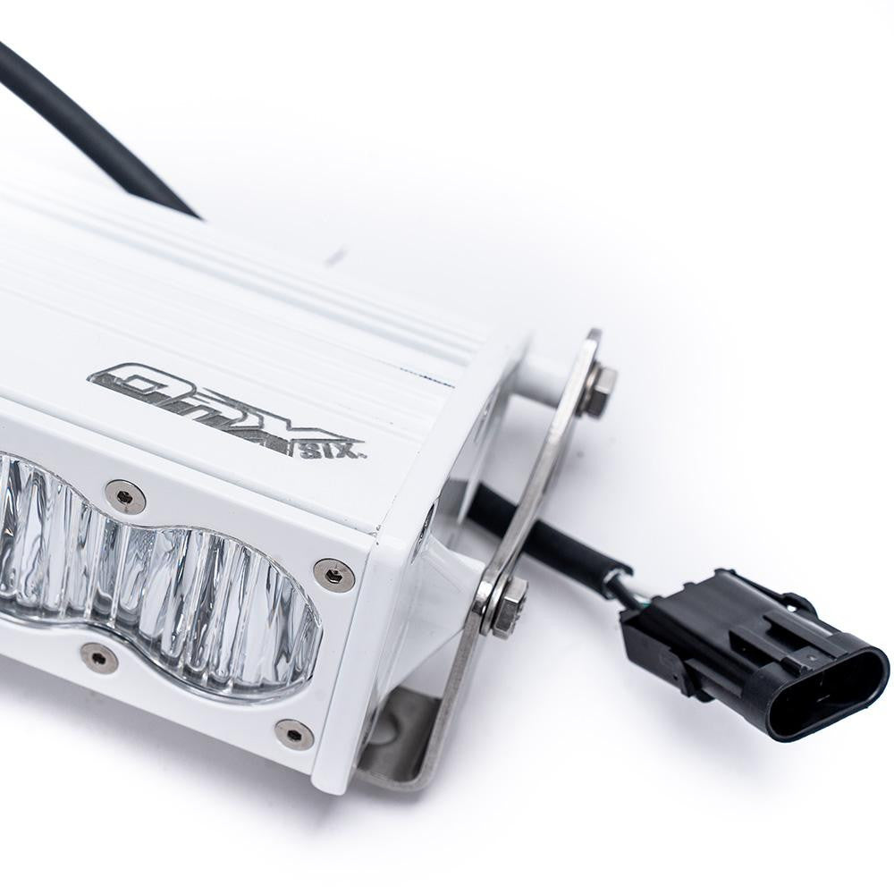 OnX6+ White Straight LED Light Bar (50 Inch; Driving/Combo; Clear) Baja Designs