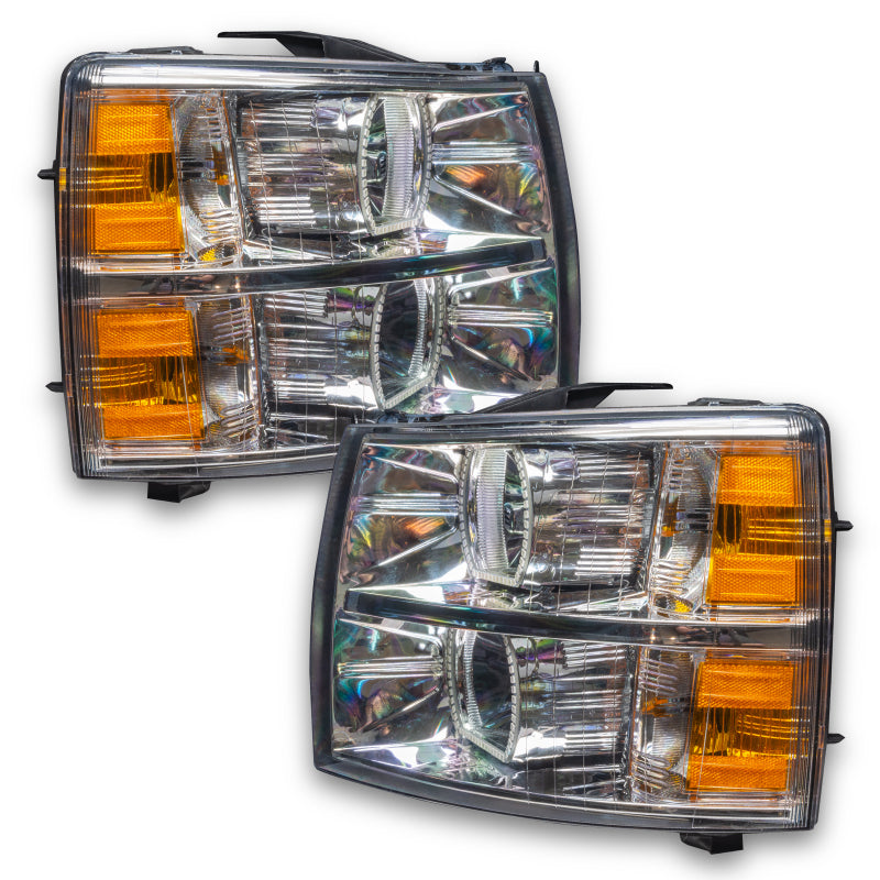 Oracle 07-13 Chevrolet Silverado SMD HL - Square Style - ColorSHIFT w/ 2.0 Controller
