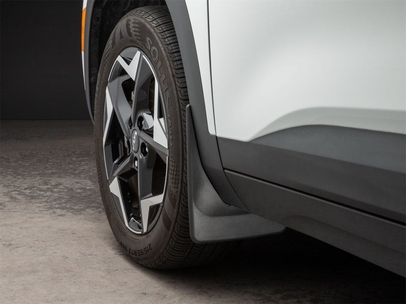 WeatherTech 21-26 Kia Seltos Front Mudflaps - Black