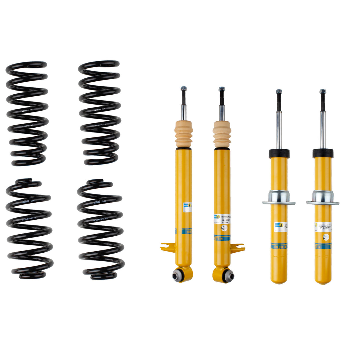 Suspension Kit BMW X5 2008-2007, X5 2013-2010 Monotube Front Lowered Height 30-40mm, up to 1350kg Axle Load Rear Lowered Height 25mm, up to 1755kg Axle Load Without Self-Leveling Suspension Without third row seating B12 (Pro-Kit) Bilstein