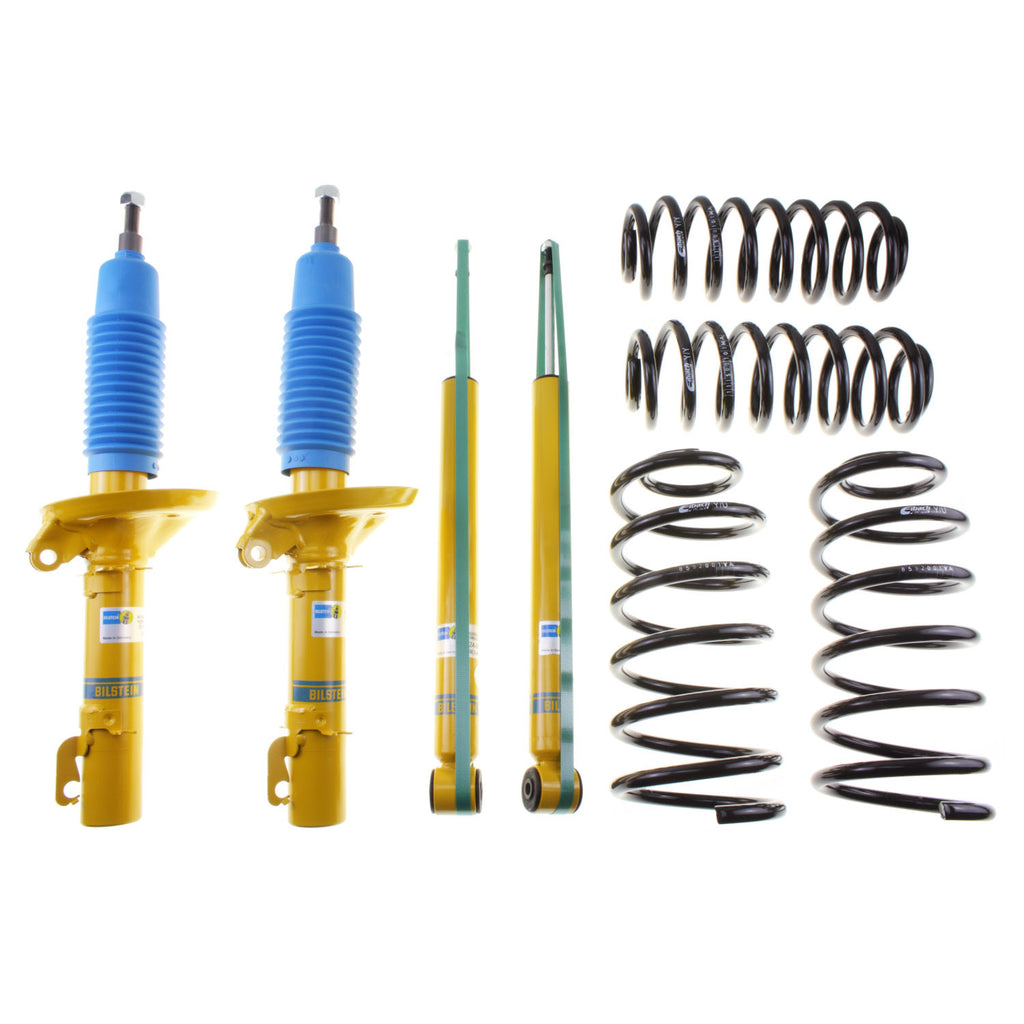 Suspension Kit Audi TT 2006-2001 Monotube Front Lowered Height 25mm, up to 1040kg Axle Load Rear Lowered Height 25mm, up to 820kg Axle Load B12 (Pro-Kit) Bilstein