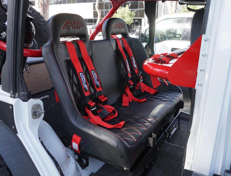 PRP Jeep JKU/JLU Rear Seat or Bench Mount