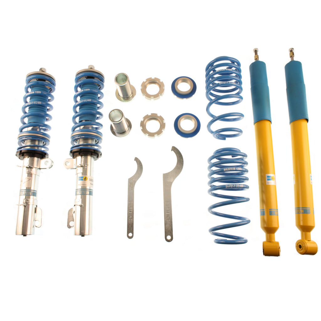 Suspension Kit Audi TT 2006-2000 Monotube Front Lowered Height 30-50mm, up to 1040kg Axle Load Rear Lowered Height 30-50mm, up to 825kg Axle Load B14 (PSS) Bilstein