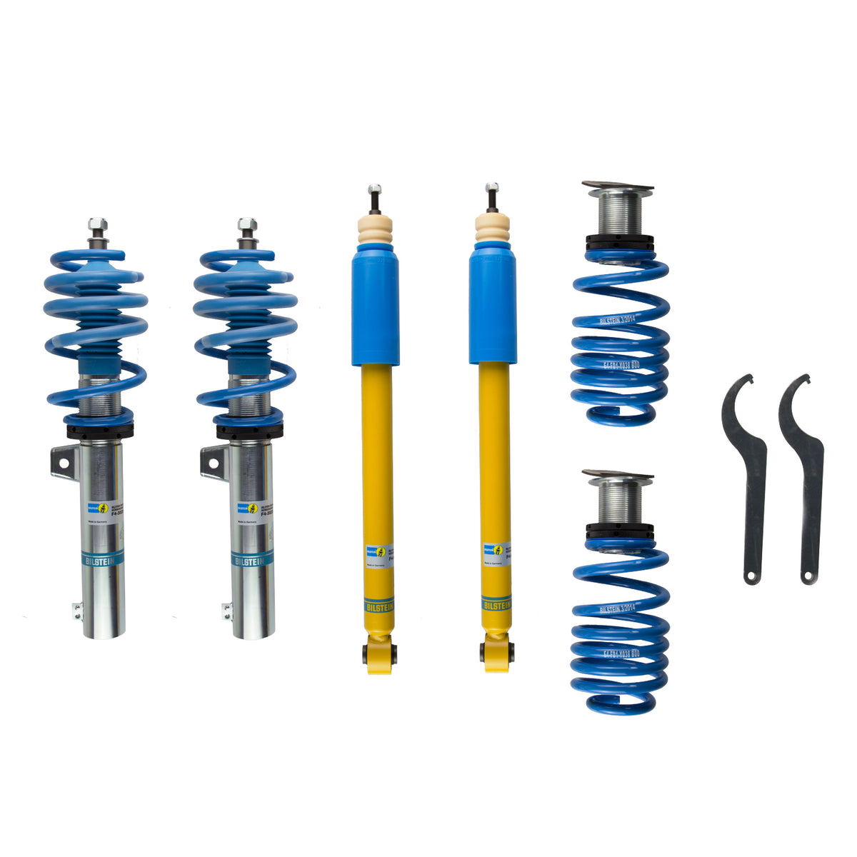 Suspension Kit No Applications Monotube Front Lowered Height 30-50mm Rear Lowered Height 30-50mm Without Electronic Suspension With Solid Rear Axle With 55mm Outside Strut Diameter B14 (PSS) Bilstein