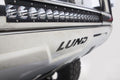 Bull Bar with LED Light Bar 3.5 Inch Oval Polished Stainless Steel 2019-2024 Ram 2500/3500 Lund