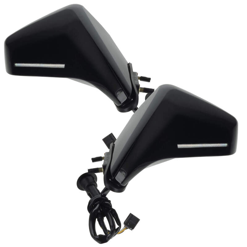 Oracle 10-15 Chevrolet Camaro Concept Side Mirrors - Unpainted - Dual Intensity