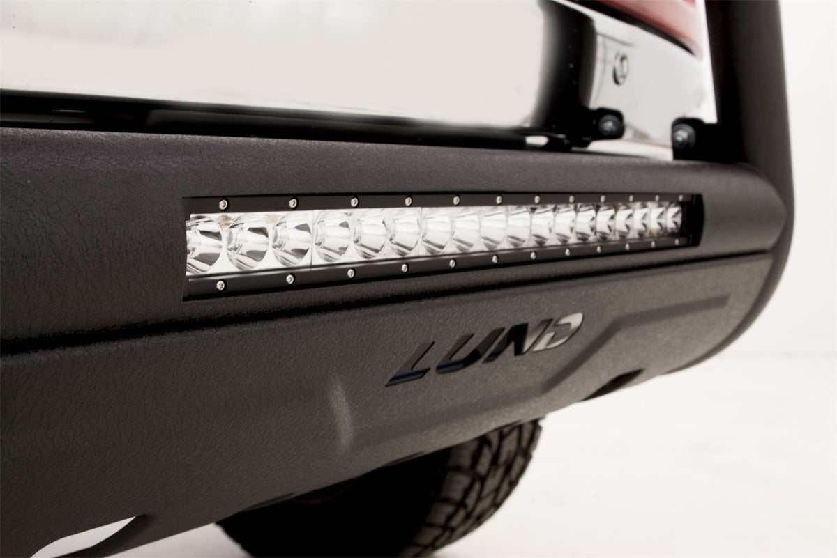 Bull Bar with LED Light Bar Black 2005-2015 Toyota Tacoma Lund