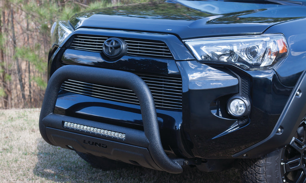 Bull Bar with LED Light Bar Black 2005-2015 Toyota Tacoma Lund