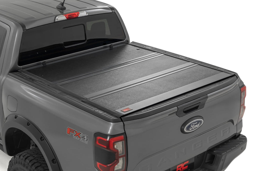 Hard Low Profile Bed Cover 5 Foot Bed Ford Ranger 2WD/4WD (2024-2026) Rough Country
