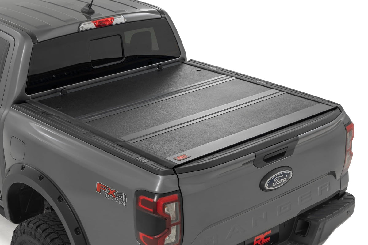 Hard Low Profile Bed Cover 5 Foot Bed Ford Ranger 2WD/4WD (2024-2026) Rough Country