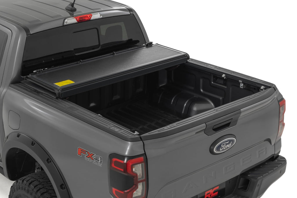 Hard Low Profile Bed Cover 5 Foot Bed Ford Ranger 2WD/4WD (2024-2026) Rough Country