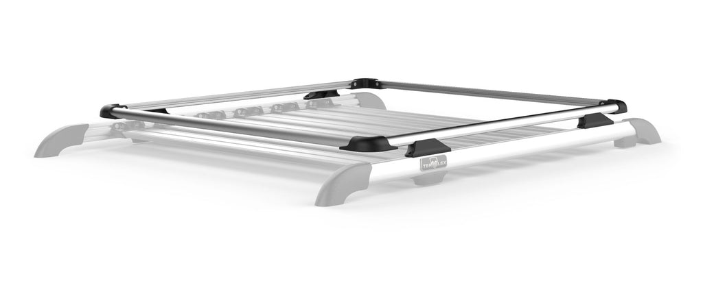 07-18 Wrangler JK 4 Door Nebo Roof Rack Raised Rail Kit TeraFlex