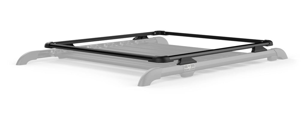 07-18 Wrangler JK 4 Door Nebo Roof Rack Raised Rail Kit TeraFlex