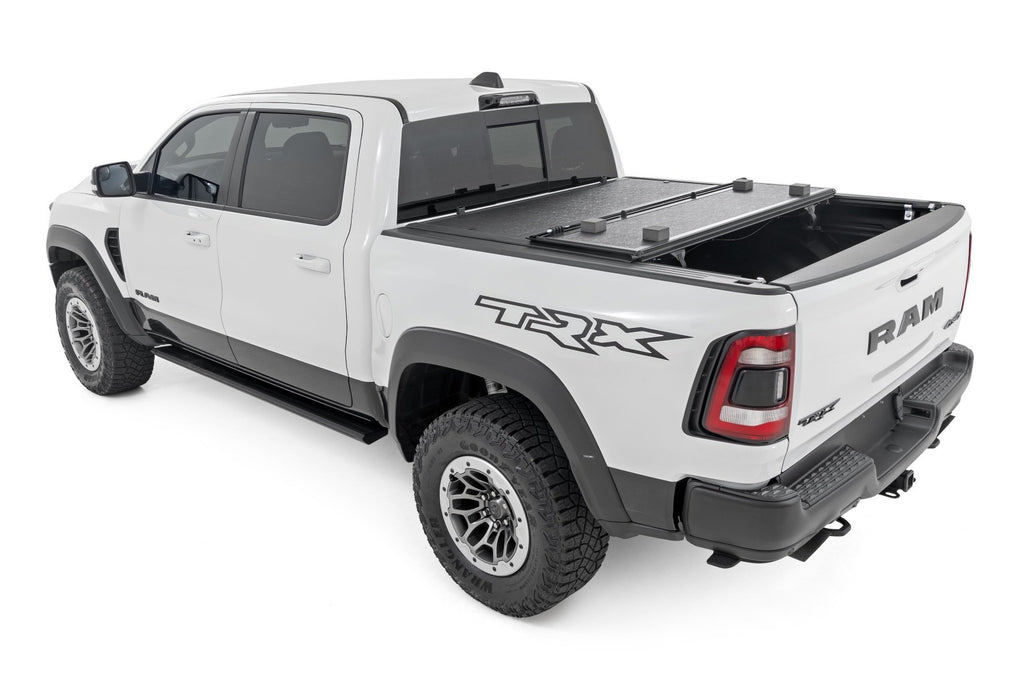 Hard Low Profile Bed Cover 6 Foot 4 Inch No Rambox Ram 1500 (19-26)/1500 TRX (21-24) Rough Country