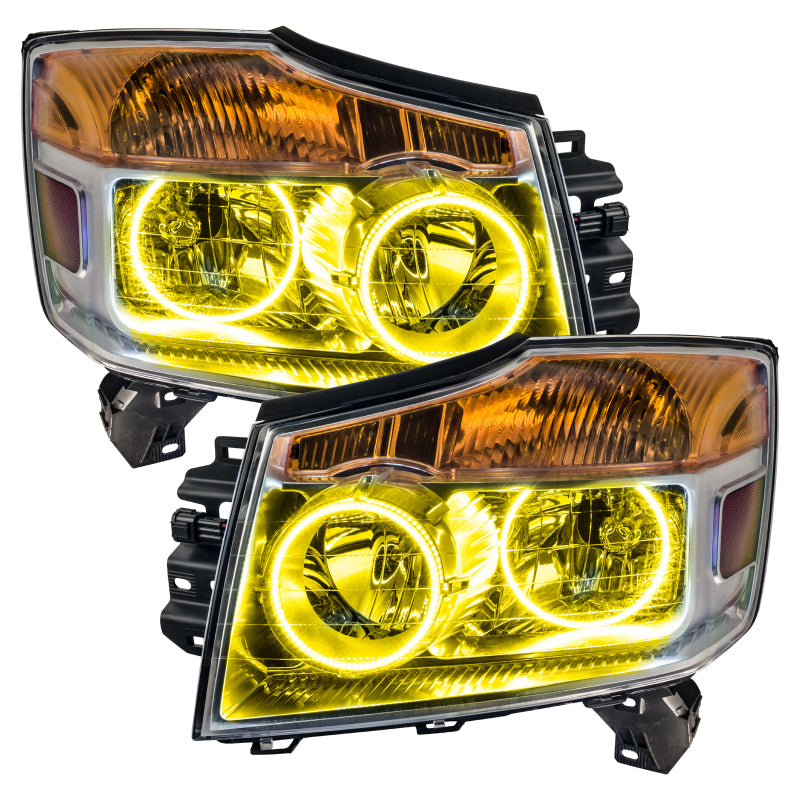 Oracle Nissan Armada 08-15 Halo Kit - ColorSHIFT w/ BC1 Controller