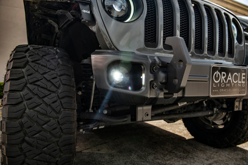 Oracle Jeep Wrangler JK/JL/JT High Performance W LED Fog Lights - Red