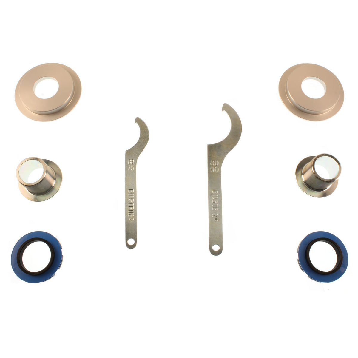 Suspension Kit Audi TT Quattro 2006-2000, Volkswagen R32 2004 Monotube Front Lowered Height 30-50mm, up to 1110kg Axle Load Rear Lowered Height 30-50mm, up to 1080kg Axle Load B16 (PSS9) Bilstein