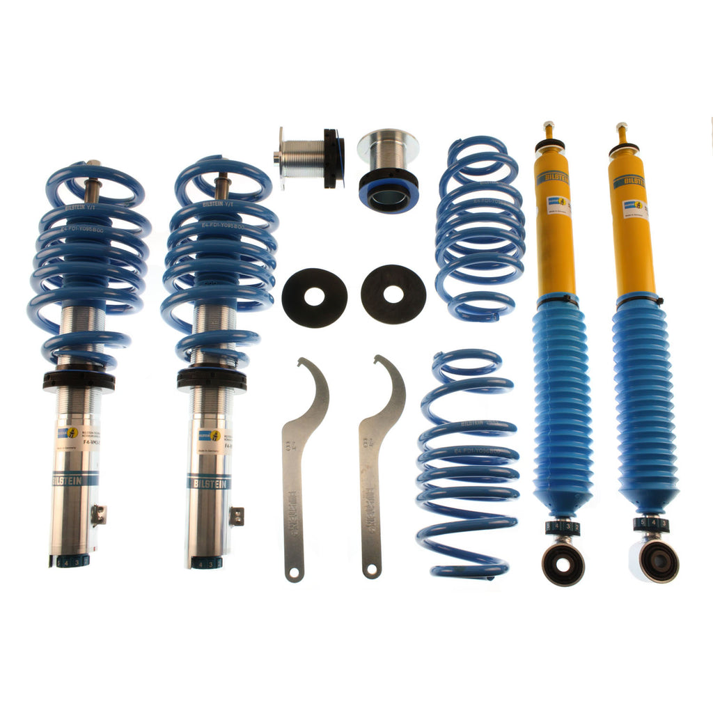 Suspension Kit Audi A4 2016-2009 Monotube Front Lowered Height 10-30mm up to 1215kg Axle Load Rear Lowered Height 10-20mm up to 1215kg Axle Load Without Electronic Suspension B16 (PSS10) Bilstein