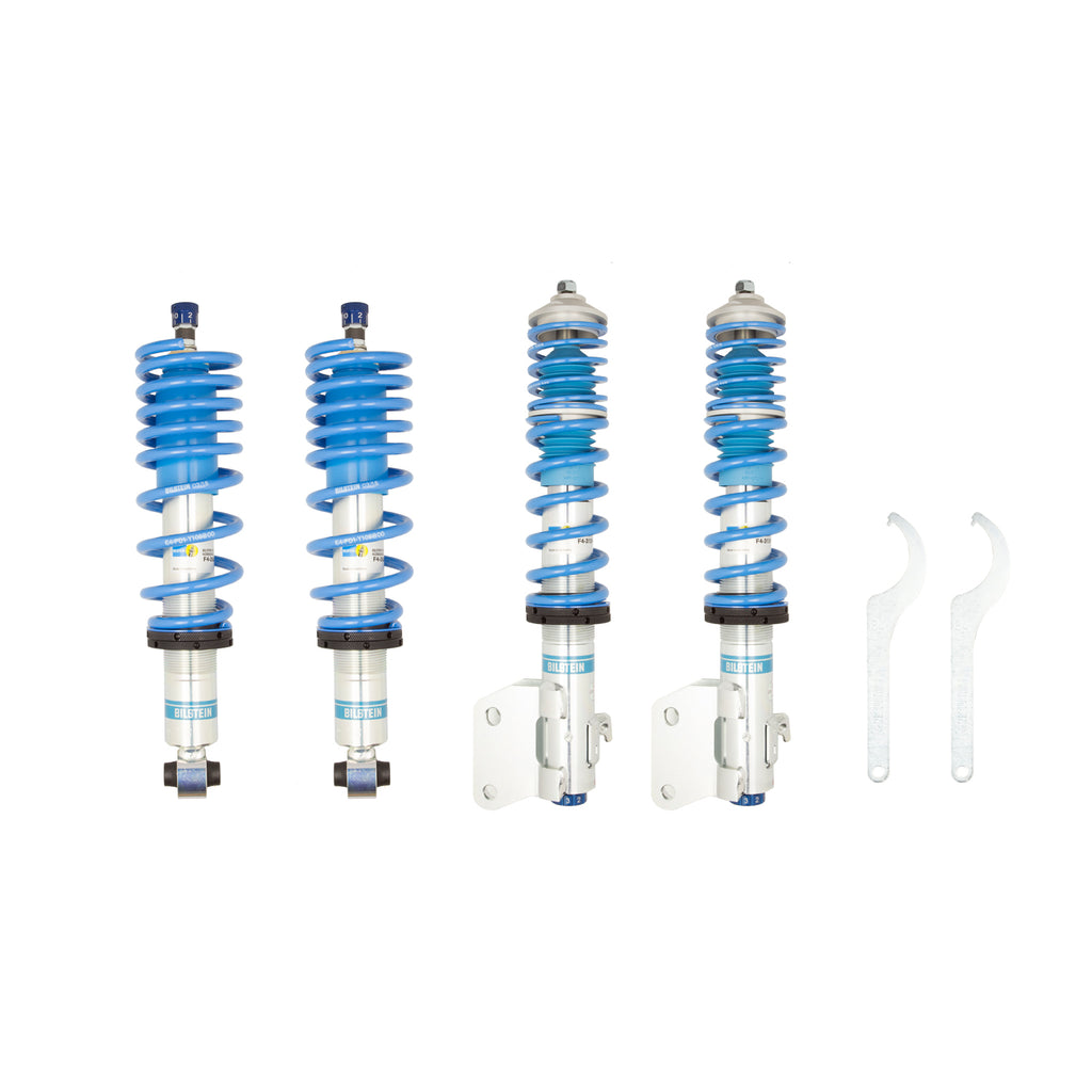 Suspension Kit Subaru WRX 2021-2015 Monotube Front Lowered Height 15-20mm up to 1075kg Axle Load Rear Lowered Height 15-25mm up to 1040kg Axle Load Wheel spacers may be required for some wheel/tire combinations B16 (PSS10) Bilstein
