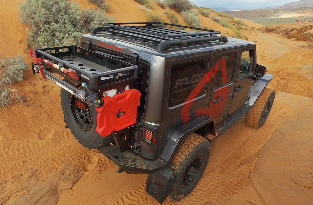 07-18 Wrangler JK Alta Cargo Rack Rails TeraFlex