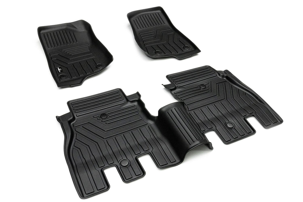 18-Up Wrangler JL 4 Door All-Weather Floor Liner Kit Front & Rear TeraFlex
