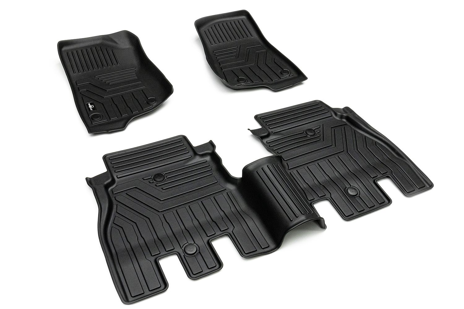 18-Up Wrangler JL 4 Door All-Weather Floor Liner Kit Front & Rear TeraFlex