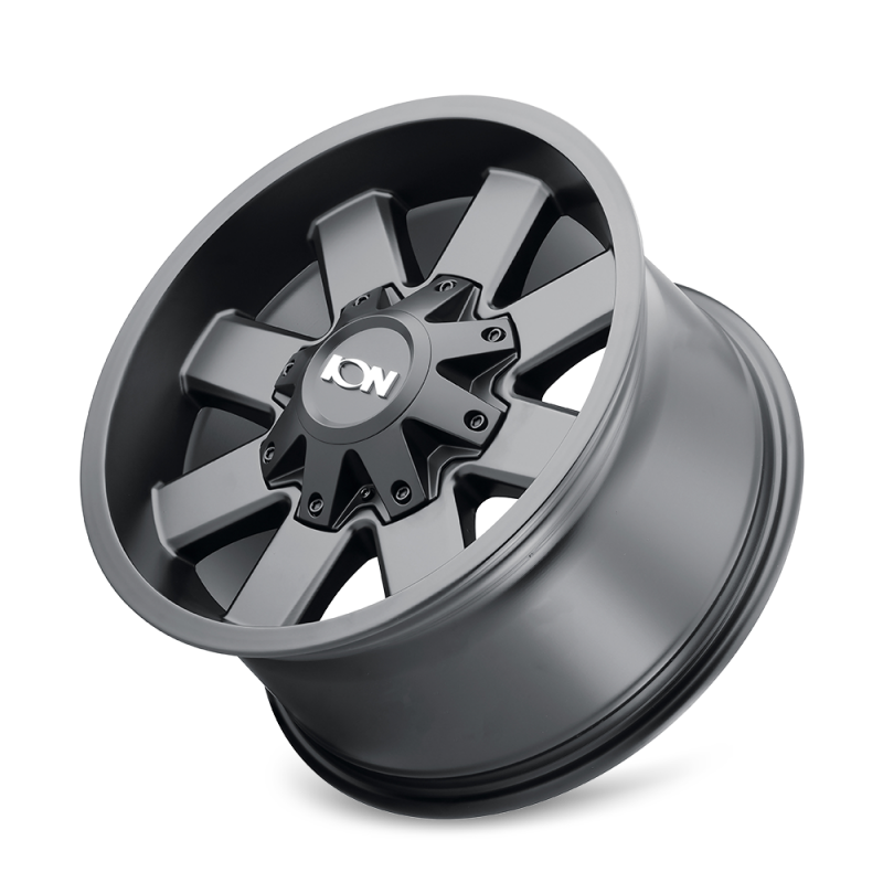 ION 141 17x9 / 8x170 BP / 18mm Offset / 125.2mm Hub Satin Black Wheel