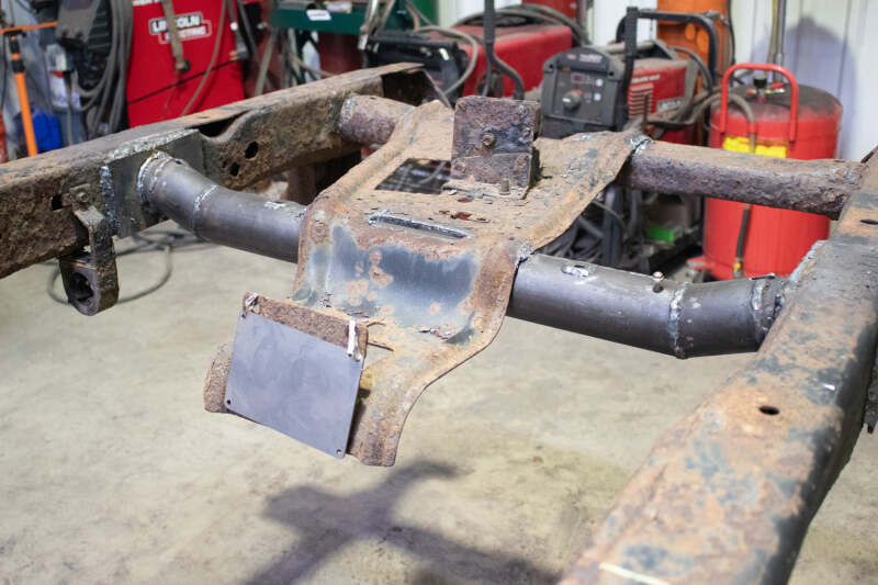 Rust Buster Forward Spare Tire Crossmember