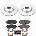 Power Stop 13-25 Nissan Altima Front Z23 Coated Brake Kit
