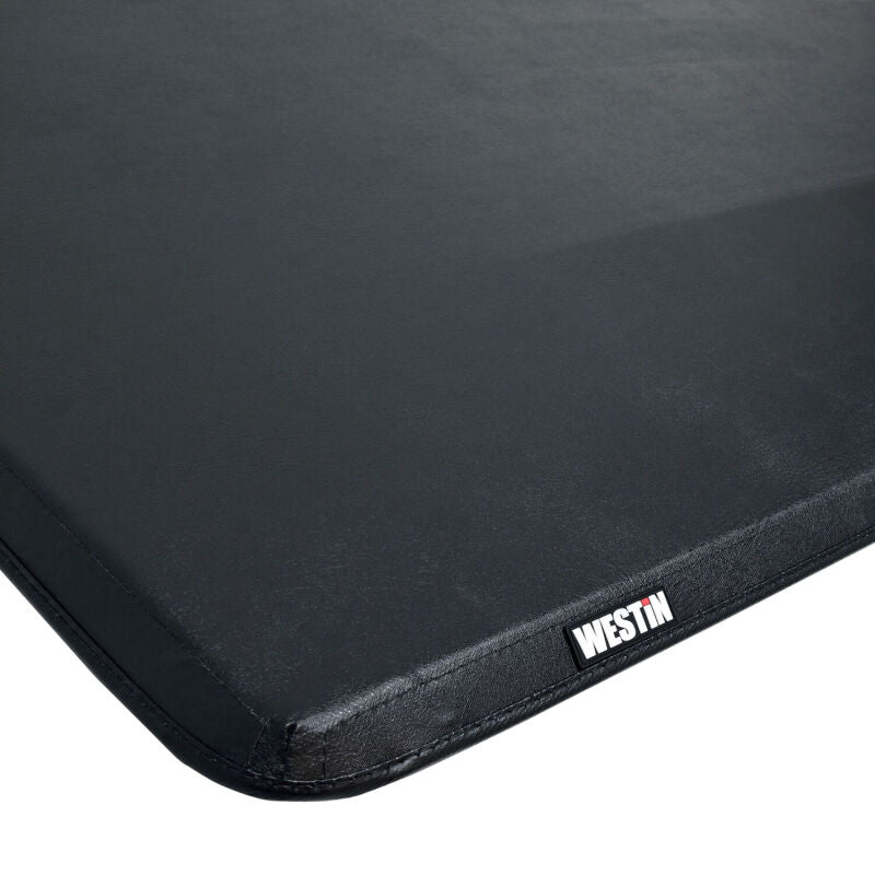 Westin 17-23 Honda Ridgeline 64in. Bed Soft Tri-Fold Tonneau Cover - Black