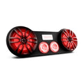 DS18 28in Speaker Enclosure Fits 2x 8in Speakers and 2x 3.78in Tweeters (Speakers not Included)