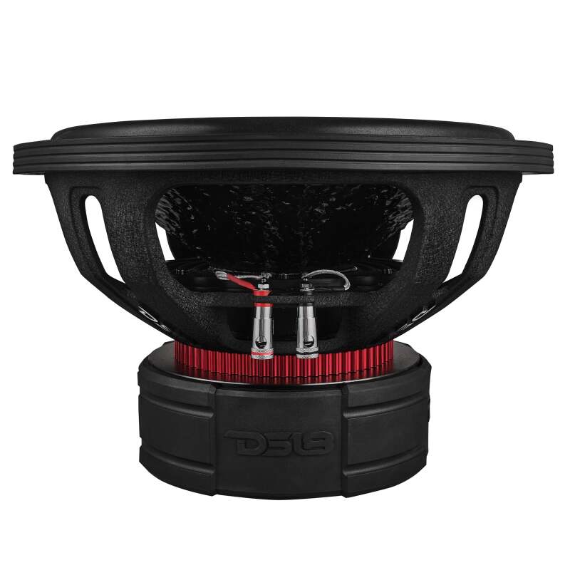 DS18 15in 2500 Watts RMS 4+4 ohm DVC Quad Stacked Magnet Reinforced Cone Subwoofers