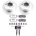 Power Stop 96-97 Lexus LX450 Rear Z36 Coated Truck & Tow Brake Kit