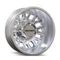 Mayhem 8107D Cogent Dually 17x6.5 / 8x165.1 BP / -142mm Offset / 121.3mm Hub Polished Wheel