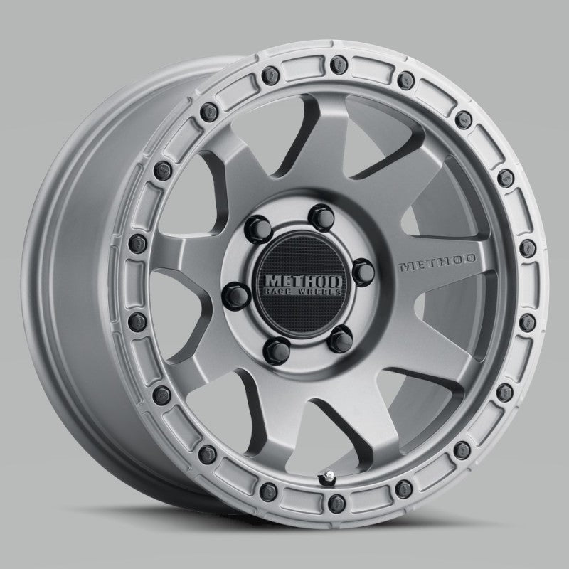 Aluminum Wheels 17x8.5 MR317 Matte Titanium GY Method