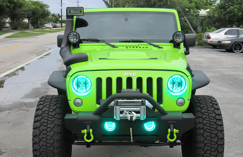 Oracle Jeep Wrangler 07-17 Halo Kit - ColorSHIFT