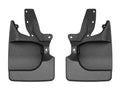 WeatherTech 21-25 Ford Bronco Front No Drill Mudflaps - Black