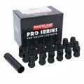Raceline 12x1.25mm Spline Black Lug Nuts (24 Pack)