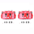 Power Stop 2017 Chrysler Pacifica Front Red Calipers w/Brackets - Pair