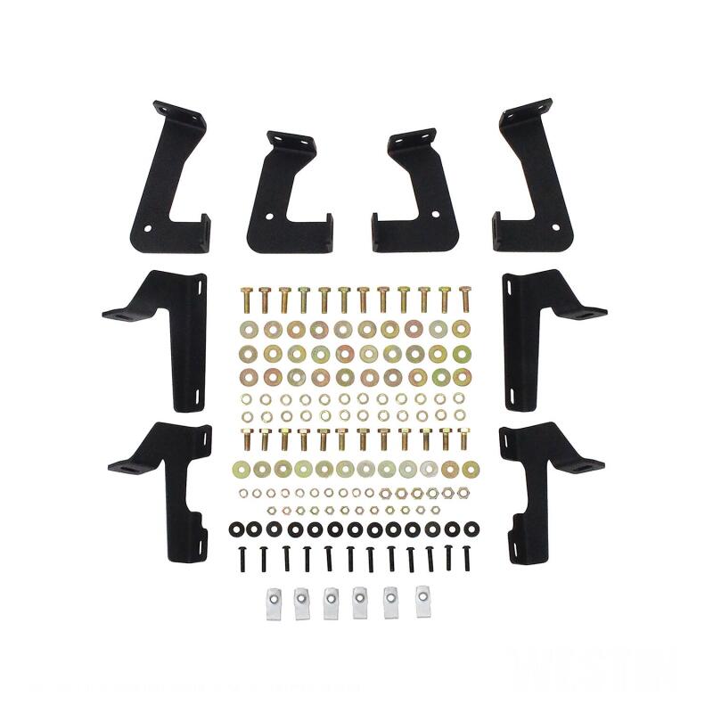Westin 18-26 Jeep Wrangler JL 2DR HDX Drop Nerf Step Bars - Textured Black